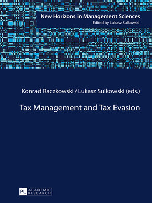 cover image of Tax Management and Tax Evasion